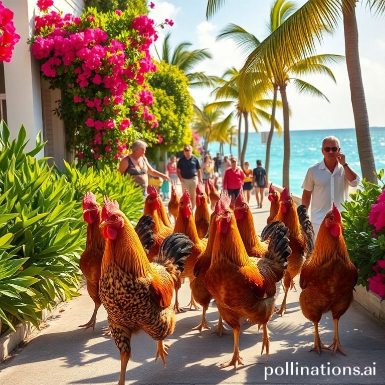 why are there wild chickens in key west